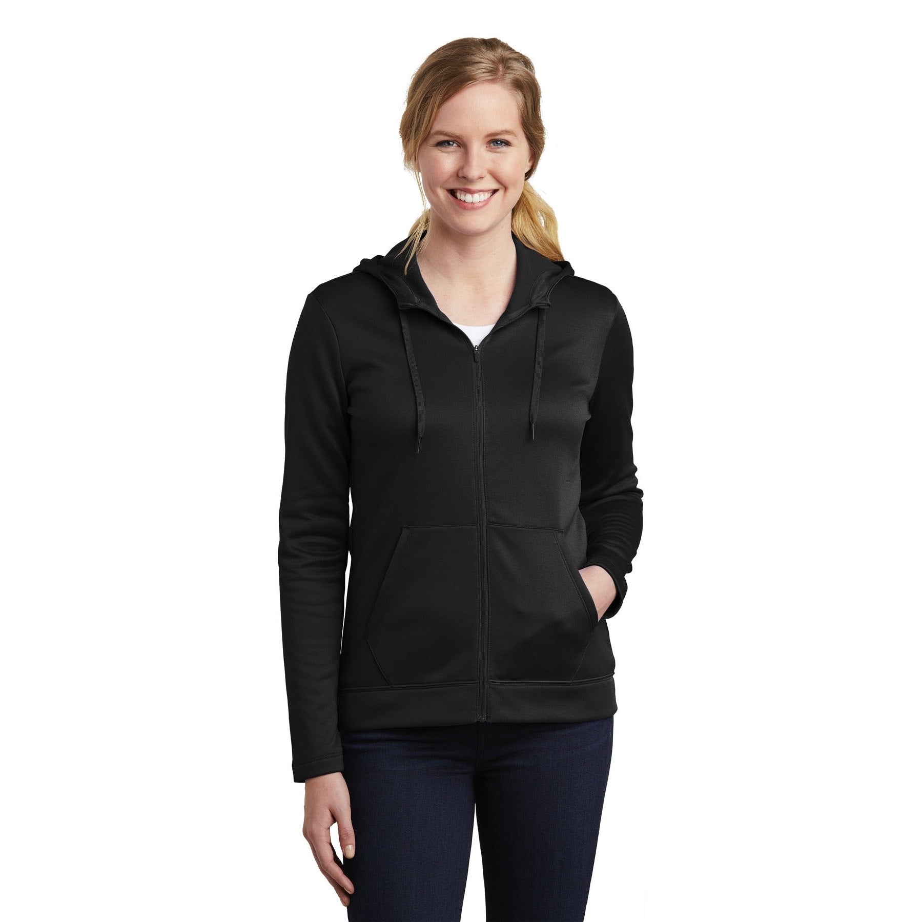 Nike-Nike Women's Therma-FIT Full-Zip Fleece Hoodie. NKAH6264-MedTech-2